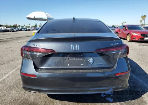 2025 Honda Civic Sport из США, поврежденный, VIN 2HGFE4F89SH307697